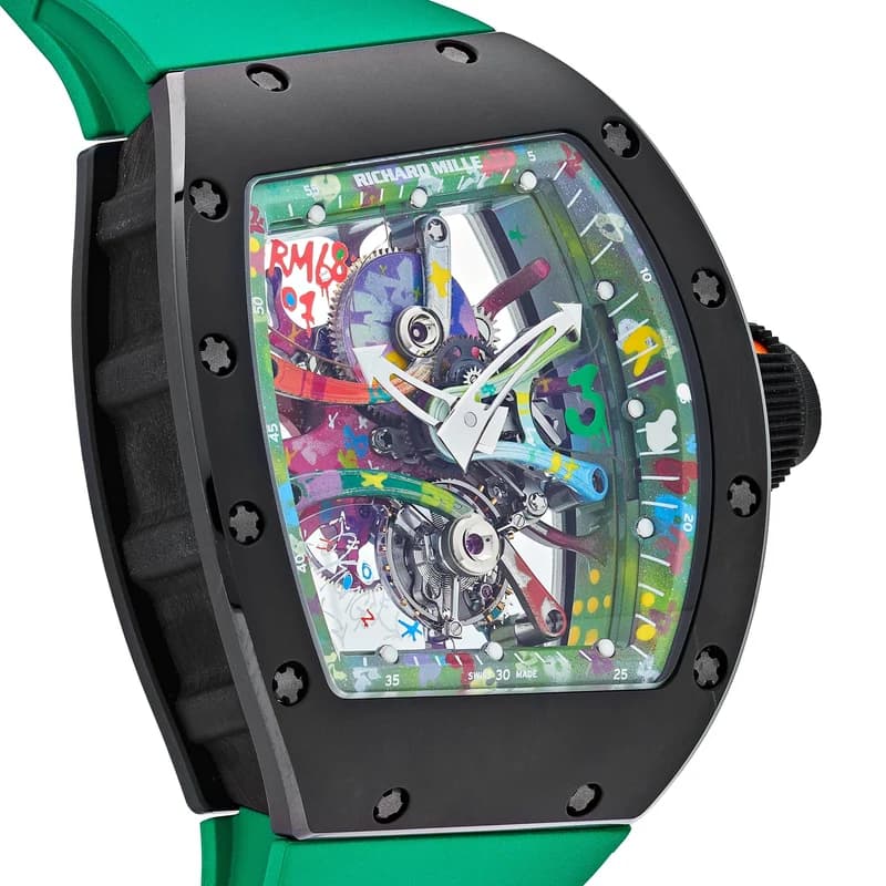 Richard Mille RM 68-01 Tourbillon Cyril Kongo Graffiti - Thumbnail 2