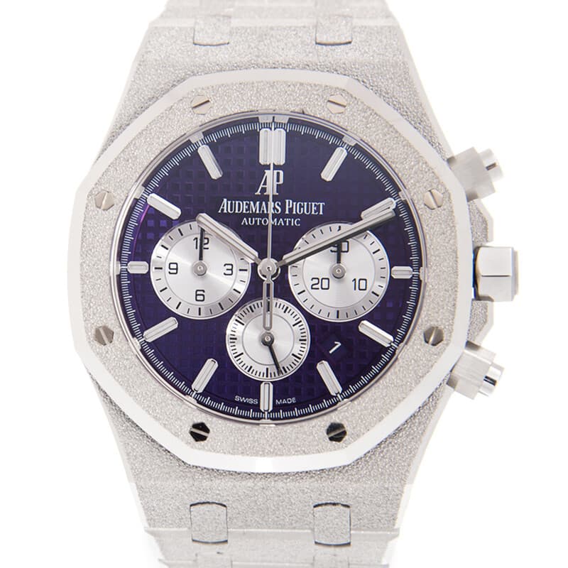 Audemars Piguet Royal Oak Chronograph 26331BC.GG.1224BC.01 Frosted White Gold Purple - Image 1