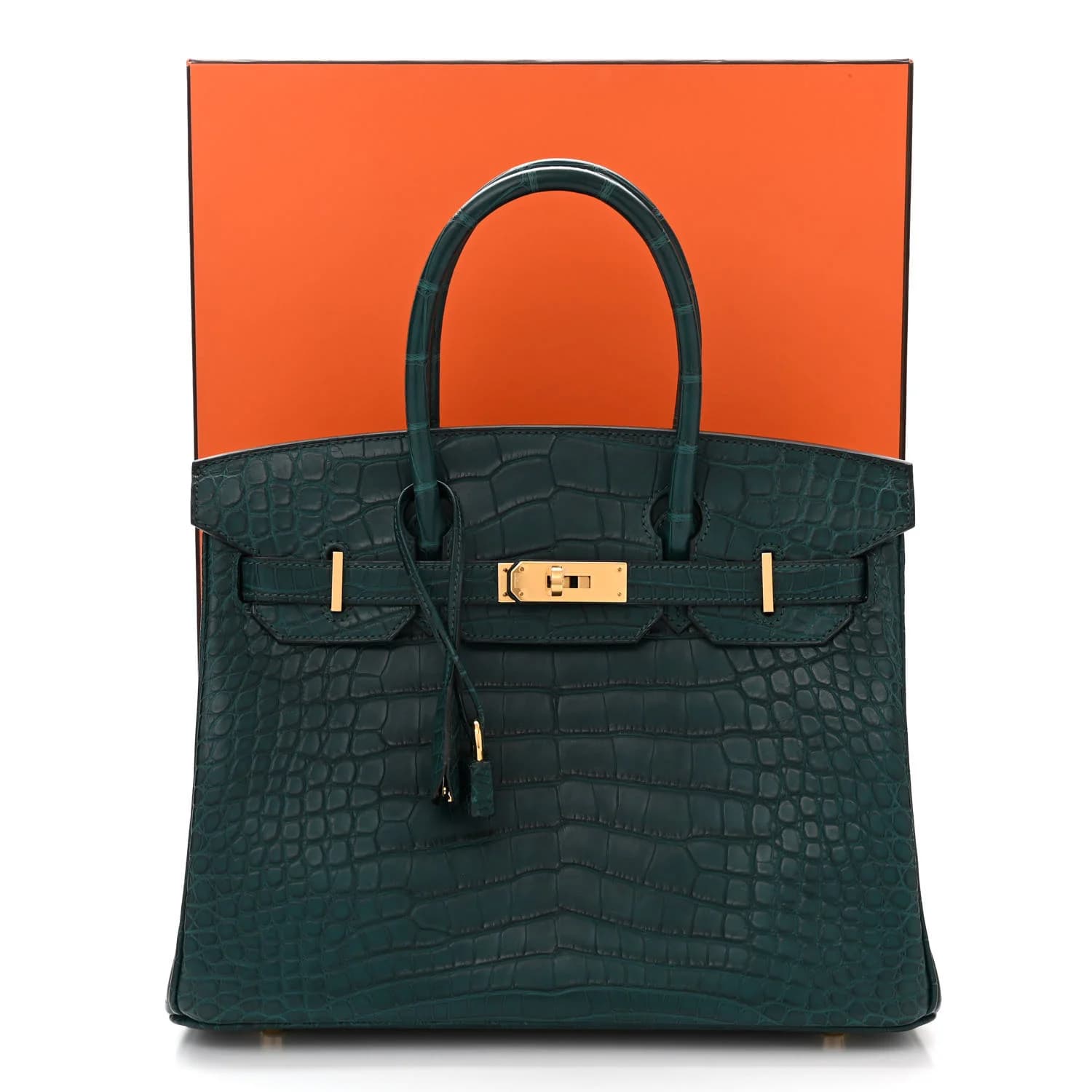 Hermes Birkin 30 Vert Cypress Matte 